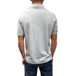 Polo Skipper Senza Bottoni Filippo De Laurentiis Azzurro Polvere art. PL0MCSK CR14R 800 - immagine 3