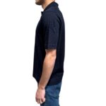 Polo Skipper Senza Bottoni Filippo De Laurentiis Blu Navy art. PL0MCSK CR14R 890 - immagine 2