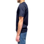 T-shirt Girocollo Ferrante in Cotone Filo di Scozia Blu art 55R33104 Col 008 - immagine 2