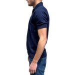 Polo in Cotone Filippo De Laurentiis Blu Indaco art. PL1MC CR14R 880 - immagine 2