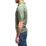 Polo in Cotone Filippo De Laurentiis Verde Salvia art. PL1MC CR14R 520 - immagine 2