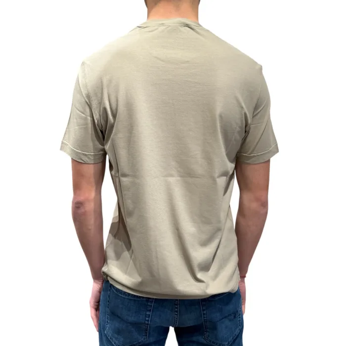 T-shirt in Crepe Cotton Filippo De Laurentiis Corda art TSMC JCREPE U080, foto 3 di 3