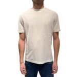 T-shirt in Crepe Cotton Filippo De Laurentiis Avorio art TSMC JCREPE U031