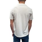 T-shirt in Crepe Cotton Filippo De Laurentiis Avorio art TSMC JCREPE U031 - immagine 3