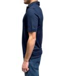 Polo in Lino Filippo De Laurentiis Blu Indaco art PLMCSKIT JERLIN U880 - immagine 2