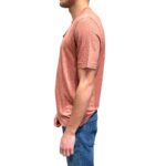 T-shirt in Lino Filippo De Laurentiis Rosa Antico art TSMC JERLIN U430 - immagine 2