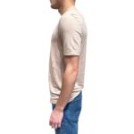 T-shirt in Lino Filippo De Laurentiis Rosa Pastello art TSMC JERLIN U310 - immagine 2