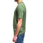 T-shirt in Lino Filippo De Laurentiis Verde Oliva art TSMC JERLIN U560 - immagine 2