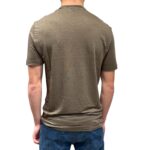 T-shirt in Lino Filippo De Laurentiis Tortora art TSMC JERLIN U920 - immagine 3