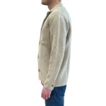 Overshirt in Cotone Chicco di Riso Filippo De Laurentiis Beige Ecru art CA0MLTOV CR12M 040 - immagine 2