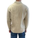 Overshirt in Cotone Chicco di Riso Filippo De Laurentiis Beige Ecru art CA0MLTOV CR12M 040 - immagine 3