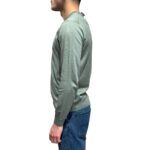 Maglione Girocollo Filippo De Laurentiis in Cotone Verde Salvia art. GC1ML SU18R 520 - immagine 2
