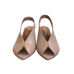 Sandalo Lella Baldi in Pelle Beige Tacco 8 cm art. L156 Nappa Farro - immagine 3