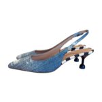 Slingback Roberto Festa in Denim, Tacco 5 cm art. Dalilas - immagine 4