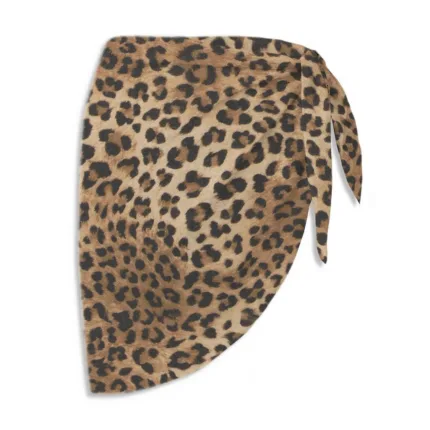 Pareo Mc2 Saint Barth art. Sery Silk Voile Sand Leopard 19