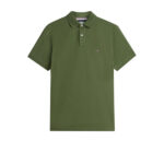 Polo 1985 regular fit in piqué Uomo Tommy Hilfiger Verde Militare art. MW0MW17770 L01