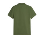 Polo 1985 regular fit in piqué Uomo Tommy Hilfiger Verde Militare art. MW0MW17770 L01 - immagine 2