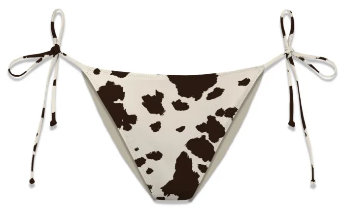 Slip Mutanda Fantasia Muccata Mc2 Saint Barth art. Virgo Cow West 1018, foto 1 di 1