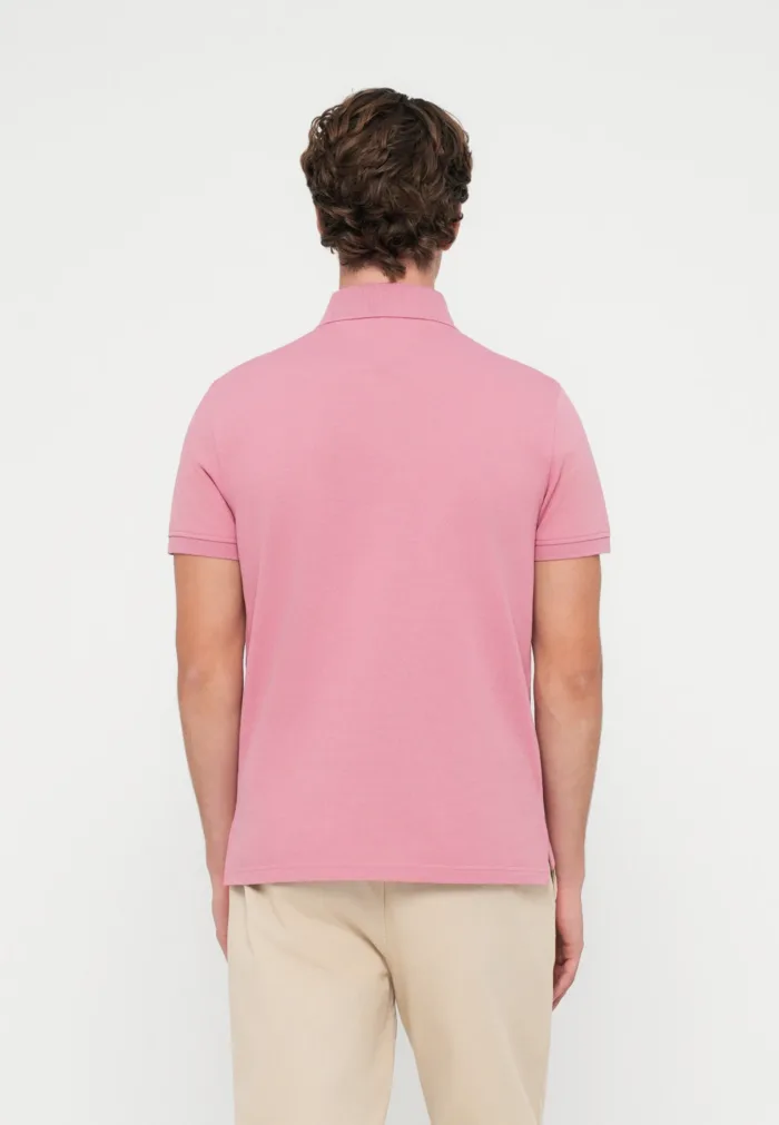Polo 1985 regular fit in piqué Uomo Tommy Hilfiger Rosa Camelia art. MW0MW17770 THS, foto 2 di 3