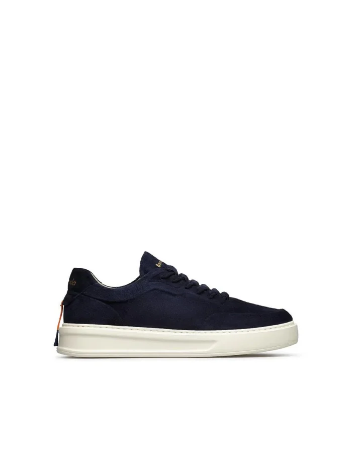Sneakers Uomo Barracuda Phoenix in Camoscio Traforato Blu art. BU3612A V2752 Pilota, foto 1 di 4