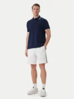 Pantaloncino Short Uomo Tommy Hilfiger Slim fit in Cotone Bianco MW0MW42883 YBR - immagine 2