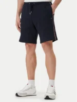 Pantaloncino Short Uomo Tommy Hilfiger Slim fit in Cotone Blu MW0MW42883 DW5