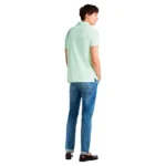 Polo 1985 regular fit in piqué Uomo Tommy Hilfiger Verde Acqua art. MW0MW17770 LXY - immagine 3