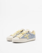 Sneakers Premiata Donna in Tessuto Jeans e Dettagli Gialli art. Stevend 8057 - immagine 2