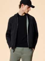 Giubbino Con Cappuccio Reversibile Verde/Blu Uomo RRD Montecristo Light Rev Jacket Art. 26007 Col 20 - immagine 2