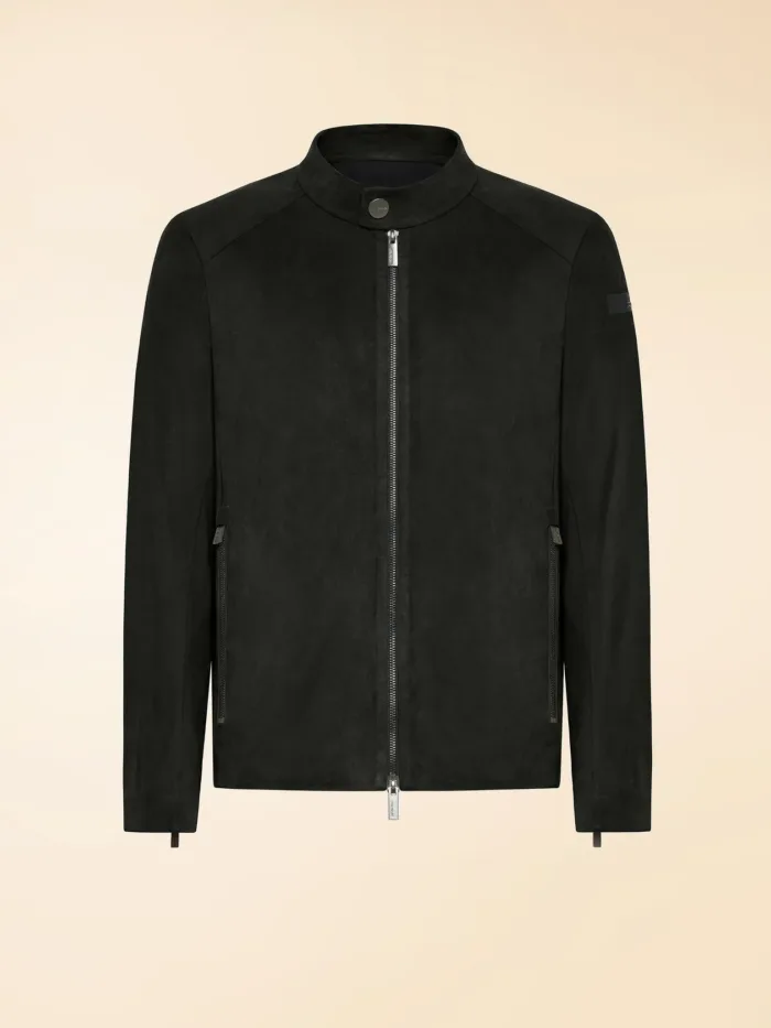 Giubbino Chiodo Nero Uomo RRD Nabucco Biker Jacket Art. 26022 Col 10, foto 1 di 1