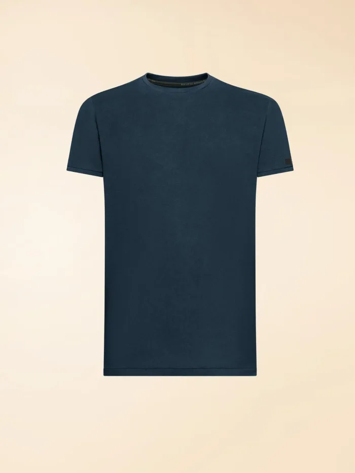T-shirt RRD Techno Wash Piquè Shirty Art. 26218 60 Blu Black, foto 1 di 1