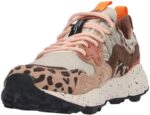 Sneakers Flower Mountain Donna in Camoscio Beige e Dettagli Maculati art. Yamano 3 Unisex 1E53 Beige Milk - immagine 3