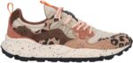 Sneakers Flower Mountain Donna in Camoscio Beige e Dettagli Maculati art. Yamano 3 Unisex 1E53 Beige Milk