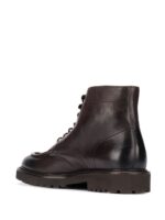 Polacchetto Stivaletto Doucal's Uomo in Pelle Testa di Moro DU2711PHILUF188TM00 Triumph T. Moro Combat Boot - immagine 3