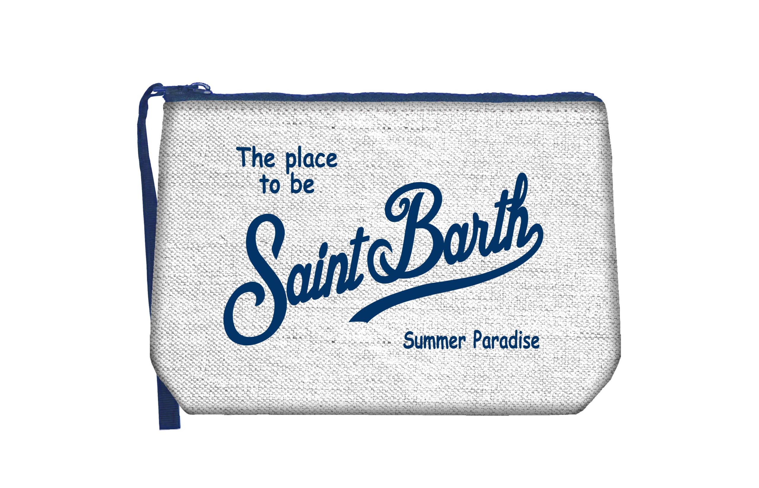 ALINE LINEN_LINEN 1061 Pochette Mc2 Saint Barth Biancoart. Aline Linen 1061 - immagine 1