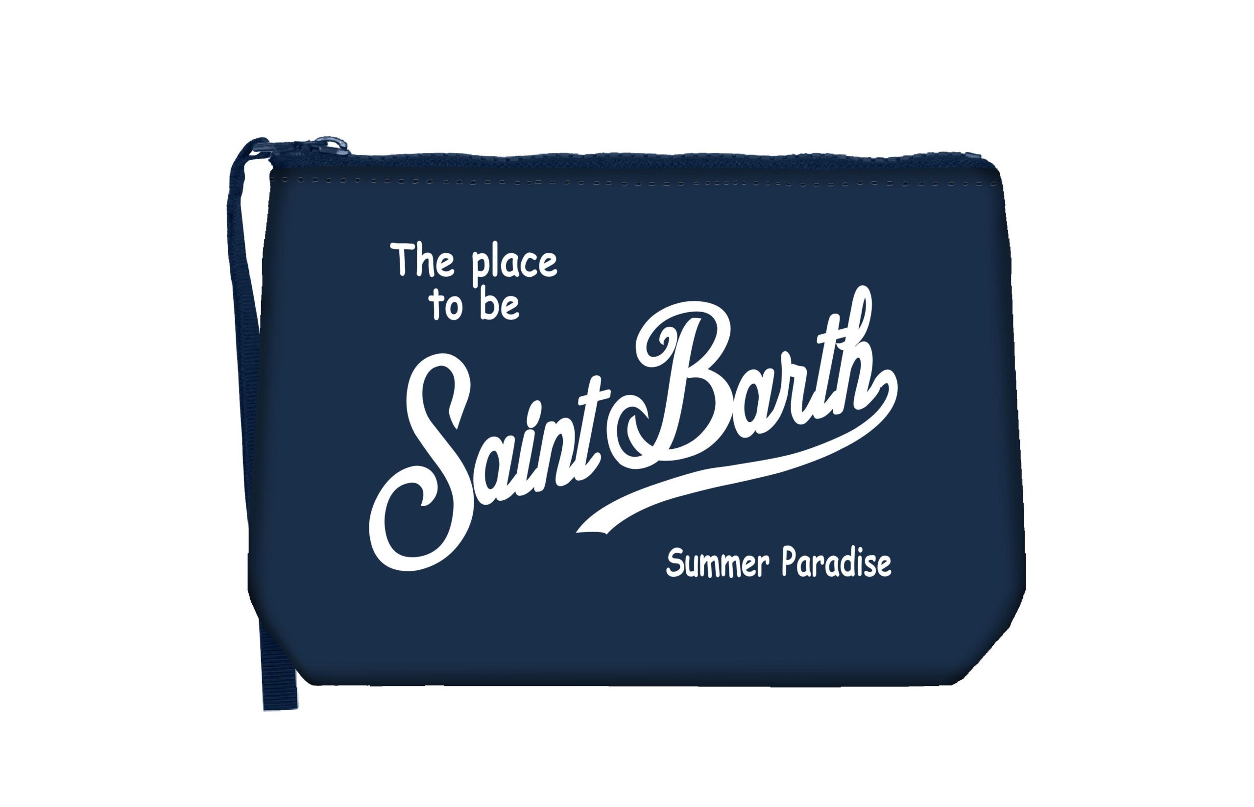 ALINE_61 BLUE NAVY Pochette Mc2 Saint Barth Blu Navy art. Aline 61 Blue Navy - immagine 1