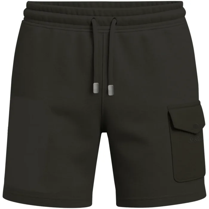 Bermuda In Cotone con Tasca Mc2 Saint Barth Nero art. Argo 00 Black, foto 1 di 1