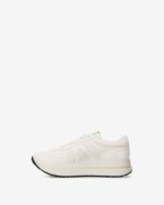 Sneakers Premiata Donna in Pelle Avorio art. Bethcoin 8147 - immagine 3