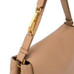 Borsa a Spalla Grande Gianni Chiarini In Pelle Beige Nude art. Cecile Clay - immagine 4