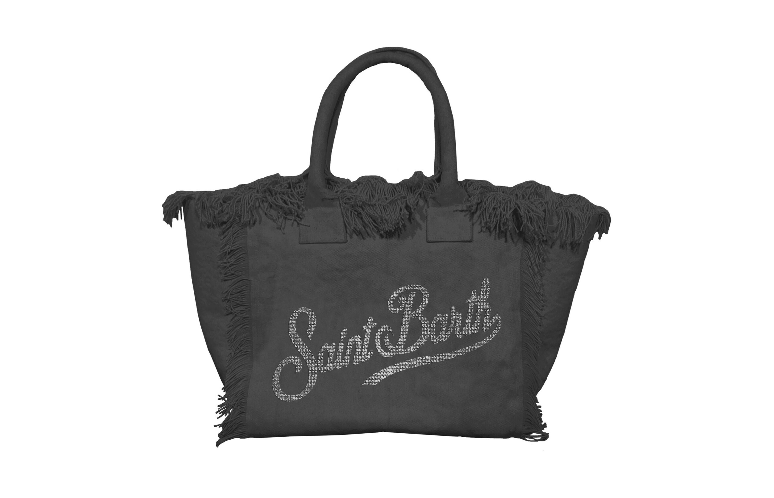 COLETTE_00 STRASS Borsa a Mano Media Mc2 Saint Barth Nera art. Colette 00 Strass - immagine 1