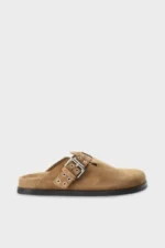 Sabot Donna Copenhagen in Camoscio Beige Art. CPH716 Suede New Brown