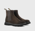 Stivaletto Beatles Uomo Doucal's In Camoscio Testa di Moro Art. DU3088GOTNUF024NM23 - immagine 3