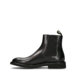 Stivaletto Beatles Doucal's Uomo in Pelle Nera DU3239VEROUF159NN00 Decò Nero - immagine 4