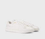 Sneakers Uomo Doucal's In Pelle Liscia Bianca e Fondo Bianco Art. DU3552SPENUF281EW11 - immagine 2