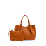 Borsa a Mano Media Gianni Chiarini In Pelle Arancio Hermes art. Dua Spice - immagine 4