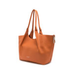Borsa a Spalla Grande Gianni Chiarini In Pelle Arancio Hermes art. Dua Spice - immagine 3