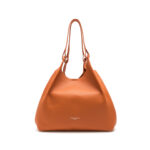 Borsa a Spalla Grande Gianni Chiarini In Pelle Arancio Hermes art. Dua Spice