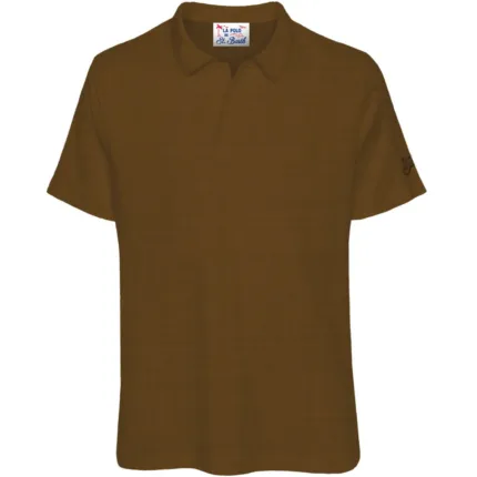 Polo In Lino Uomo Mc2 Saint Barth Cammello art. Fraser Linen 19 Camel