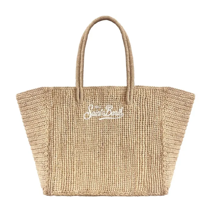 Borsa a mano Media Mc2 Saint Barth in Rafia art. Handbag Raffia Mid 11 EMB, foto 1 di 1