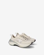 Sneakers Premiata Donna in Camoscio Beige Sabbia Chiaro art. Hill 8242 - immagine 4
